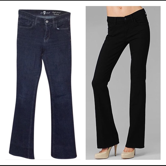 7 For All Mankind Denim - 7 for all mankind high waisted original bootcut